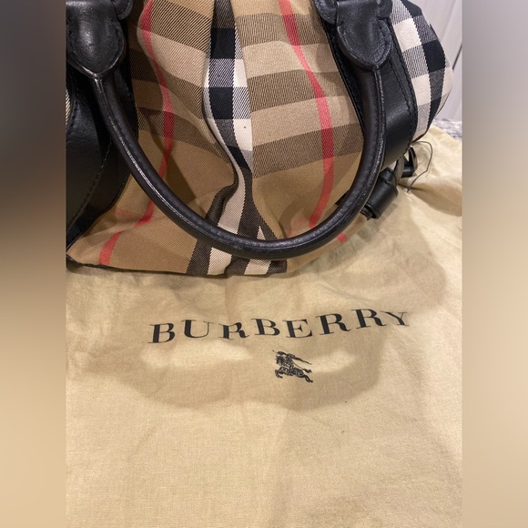 BURBERRY NOVA CHECK LADGE CROSSBODY BAG - Picture 13 of 15